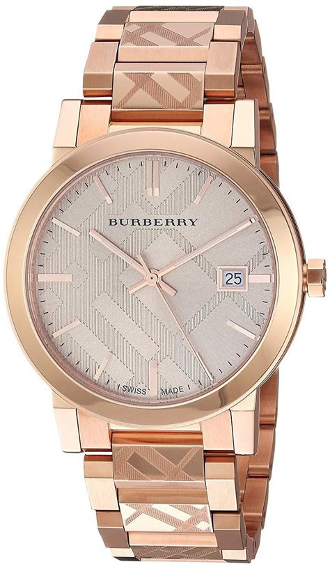 burberry rose gold watch ladies|Burberry watches outlet online.